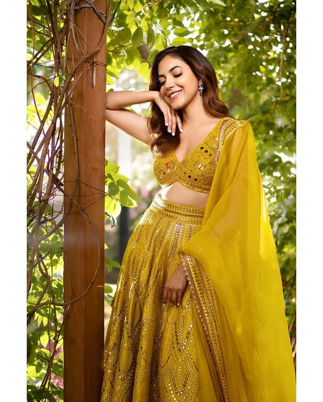 Adorable Ritu Varma In Floral Outfit